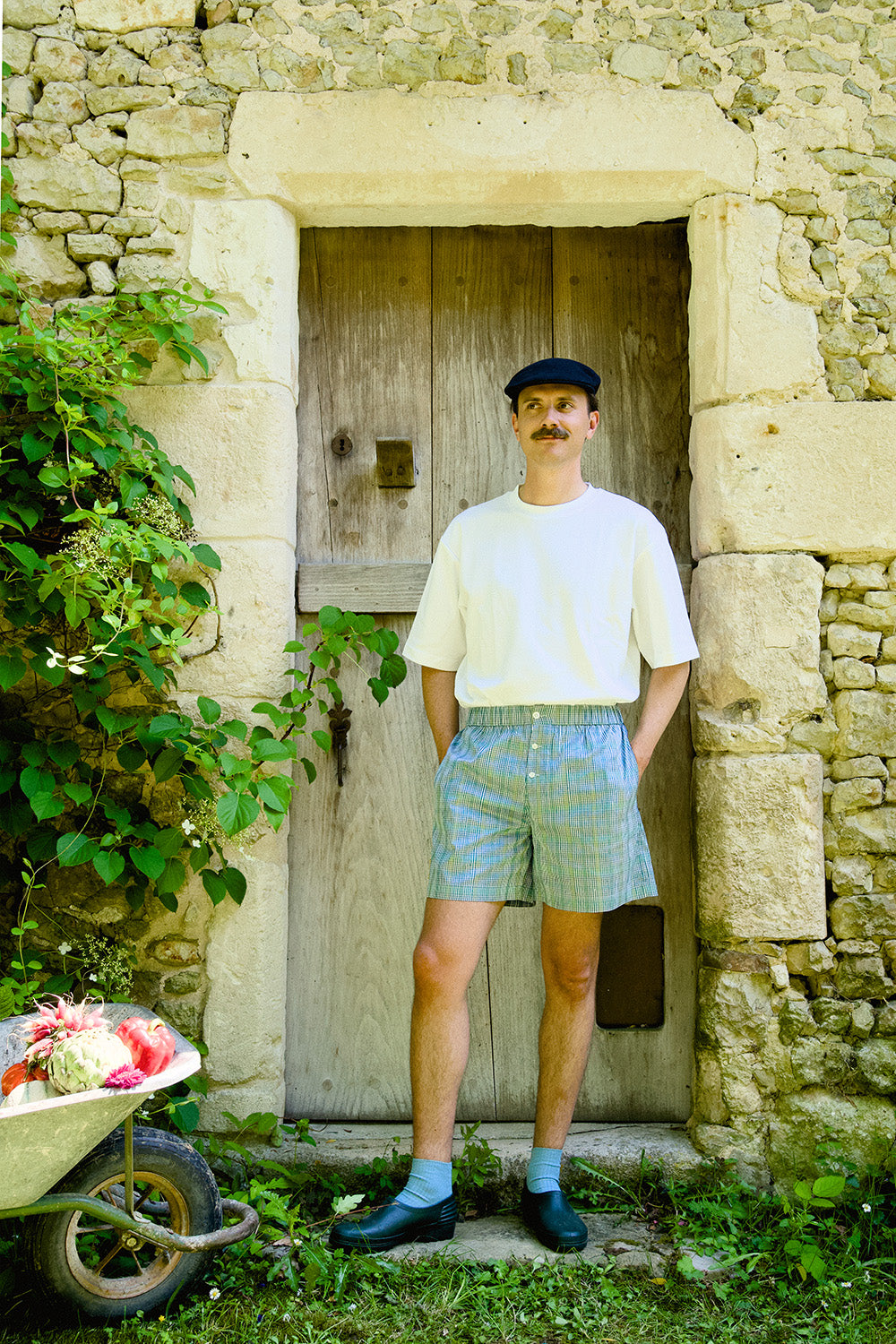 Le short à Caro - Bleu