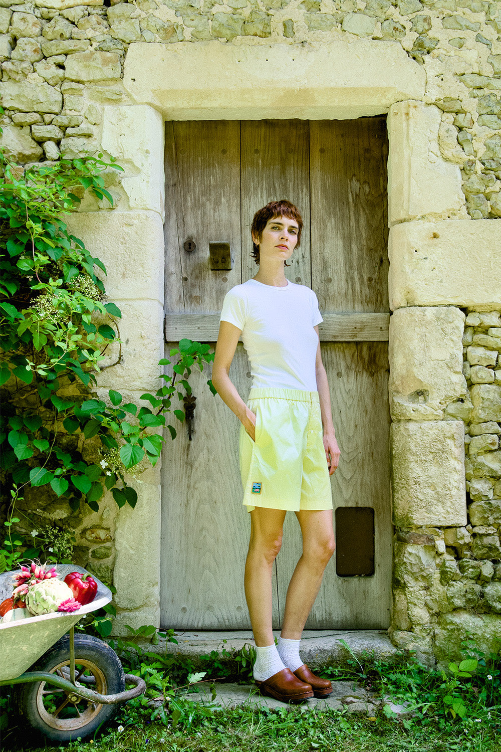 Le short à Caro - Jaune